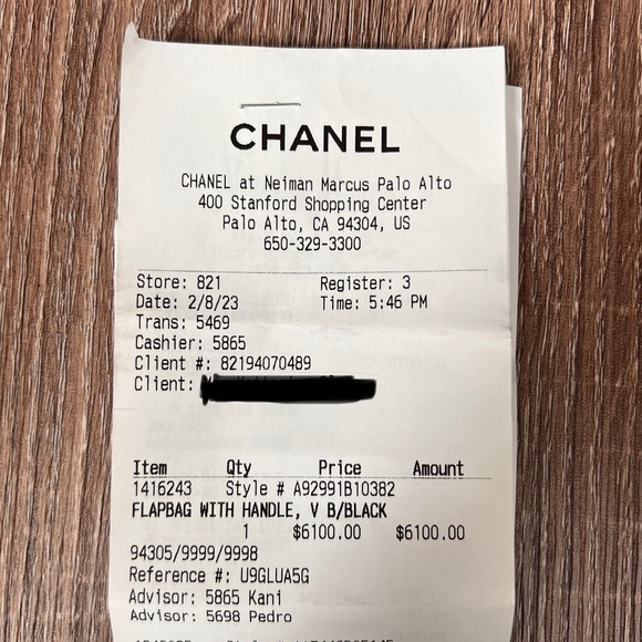 Brand New Coco Chanel Flapbag with handle, v b/black with dust bag and box. - Picture 14 of 15